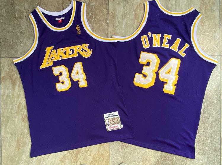 Lakers 34 Shaquille O'Neal Purple 1996-97 Hardwood Classics Jersey Mixiu,We sell and wholesale Lakers 34 Shaquille O'Neal Purple 1996-97 Hardwood Classics Jersey Mixiu on line form chian!